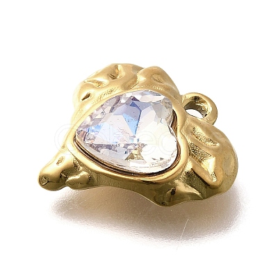 304 Stainless Steel Pendants STAS-Q346-05G-05-1