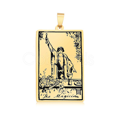 201 Stainless Steel Pendants STAS-S105-LA460-21-1