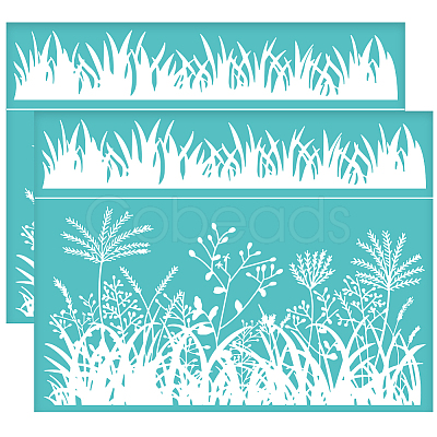 Self-Adhesive Silk Screen Printing Stencil DIY-WH0338-165-1