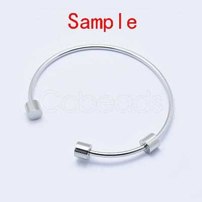 Non-Tarnish 316 Surgical Stainless Steel Beads STAS-J038-24P-1