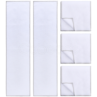Cotton Leather Shoe Cleaning Cloth DIY-WH0596-340-1