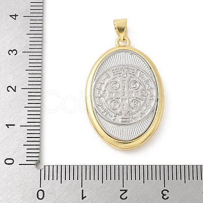 Brass Pendants KK-P294-10G-E-1