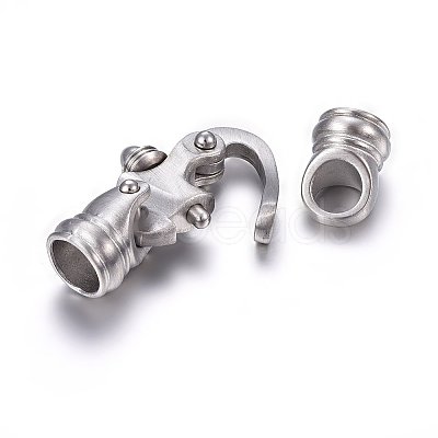 Tarnish Resistant 304 Stainless Steel Clasps STAS-E440-81P-1