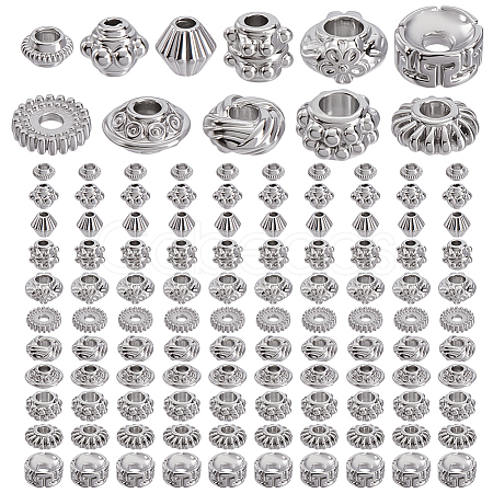 11 Styles Alloy Beads FIND-PH0025-88P-1