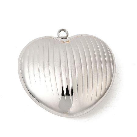304 Stainless Steel Pendants STAS-B128-11B-P-1