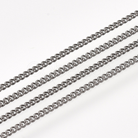 Iron Curb Chains CH-S131-01B-1