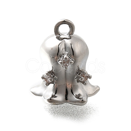 Brass Micro Pave Cubic Zirconia Pendants LS-KK-Q035-15P-02-1