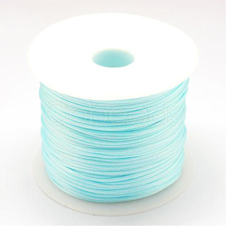 Nylon Satin Rattail Cords NWIR-R025-1.0mm-02-1