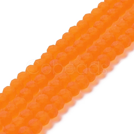Transparent Glass Beads Strands X-EGLA-A034-T6mm-MD25-1