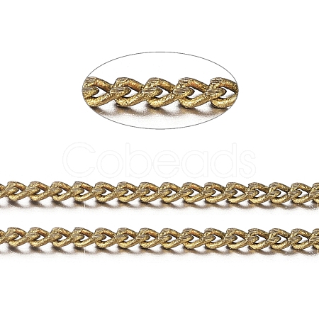 Brass Twisted Chains CHC-S109-AB-NF-1