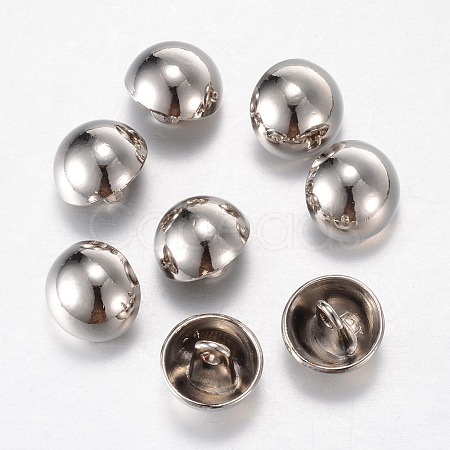 Alloy Shank Buttons LS-BUTT-D054-15mm-06P-1
