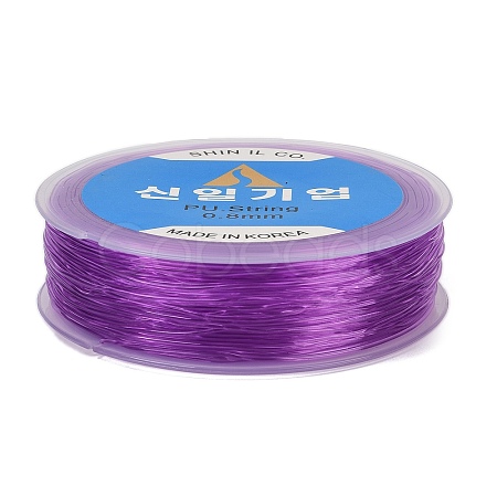Korean Round Crystal Elastic Stretch Thread EW-Z002-01B-0.8mm-1