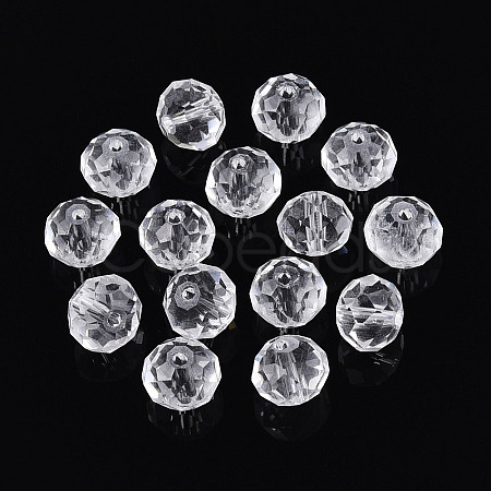Baking Paint Transparent Glass Beads GLAA-N011-10mm-02-1