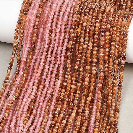 Natural Mixed Stone Beads Strands G-RM250101-E19-1
