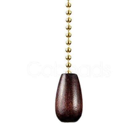 Natural Wood Pendant Decorations FIND-WH0065-14-1