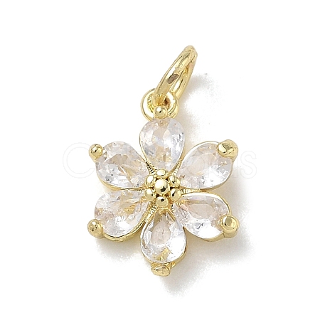 Brass with Rhinestone Charms LS-KK-CBAD872-01G-09-1