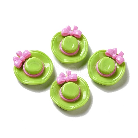 Opaque Resin Cabochons DIY-K057-17-1
