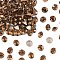 Preciosa&reg MAXIMA Crystal Round Stones, Czech Crystal, Dura Foiling, Round(431 11 615 Chaton), 10220 Smoked Topaz, SS8/PP17(2.3~2.5mm)