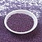 MIYUKI Round Rocailles Beads, Japanese Seed Beads, (RR312) Amethyst Gold Luster, 2x1.3mm, Hole: 0.8mm, about 1111pcs/10g