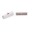 Tarnish Resistant 304 Stainless Steel Ribbon Crimp Ends STAS-P249-29B-P-2
