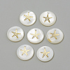Freshwater Shell Pendants SHEL-Q010-G-2