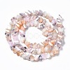 Electroplate Glass Beads Strands EGLA-N002-06J-2
