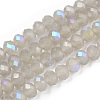 Electroplate Glass Beads Strands EGLA-A034-J6mm-L09-1