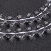 Synthetic Quartz Crystal Beads Strands GSR10mmA039-1-3