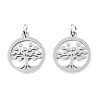 Non-Tarnish 304 Stainless Steel Pendants STAS-T046-JA350-1-1