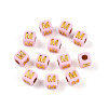 Plating Acrylic Beads OACR-N140-01D-M-1