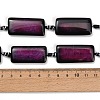 Natural Dragon Veins Agate Beads Strands GG-CBA2A74-01A-5