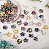 100Pcs 15 Style Alloy Enamel Charms FIND-SZ0002-06-2