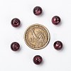 Round Handmade Lampwork Silver Foil Glass Beads X-SLR10MM18Y-7