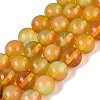 Imitation Lamowork Glass Beads Strands GLAA-Q106-07A-15-1