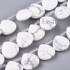 Synthetic Howlite Beads Strands G-G821-14A-1