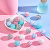 Resin Rhinestone Beads RESI-PH0001-81B-4