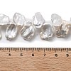 Natural Baroque Keshi Pearl Beads Strands PEAR-P064-02C-01A-5