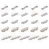 Alloy Crystal Rhinestone Spacers Bars ALRI-KS0001-01P-3