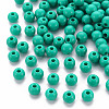 Opaque Acrylic Beads MACR-S370-C6mm-S036-1