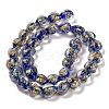 Handmade Dichroic Foil Glass Beads Strands DICH-U001-03J-2