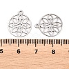 Buddhist 304 Stainless Steel Pendants STAS-E521-06B-P-3