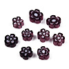 Handmade Millefiori Glass Bead Strands LAMP-N029-017A-01-4