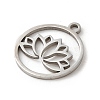 Non-Tarnish 201 Stainless Steel Pendants LS-STAS-E211-02P-2