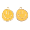 Alloy Enamel Pendants PALLOY-S192-03G-05-1