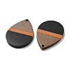 Resin & Walnut Wood Pendants RESI-XCP0002-16H-2