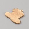 Saint Patrick's Day Alloy Enamel Pendants ENAM-WH0004-03KCG-01-2