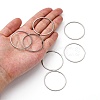 Tarnish Resistant 304 Stainless Steel Linking Ring X-STAS-T047-15B-4