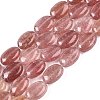 Natural Strawberry Quartz Beads Strands G-M206-50-4