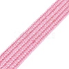 Transparent Glass Beads Strands GLAA-C019-01A-19-1