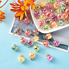 Transparent Glass Globe Pendants GLAA-TA0001-07-4